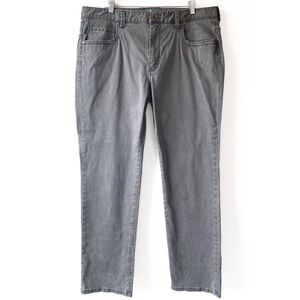 Tommy Bahama Mens Chino Straight Leg Pants 38x32 Grey Stretch Tencel Cotton Golf